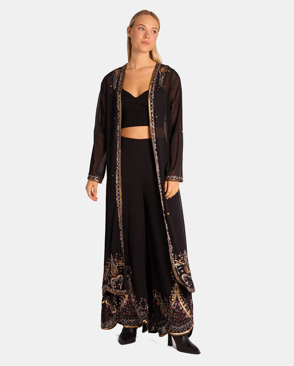 KIMONO LARGO ABALORIOS - Image 2