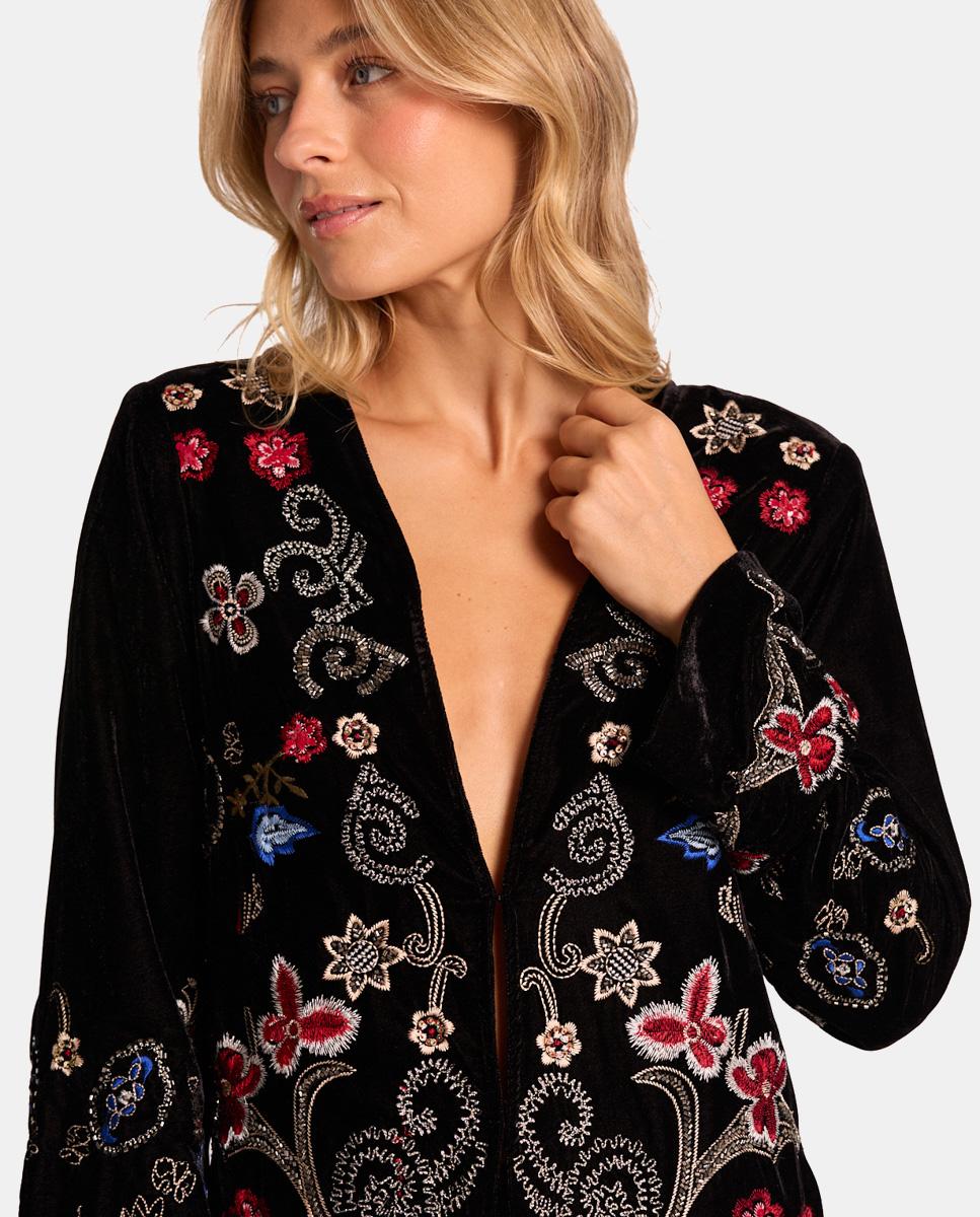 KIMONO TERCIOPELO BORDADOS - Image 5