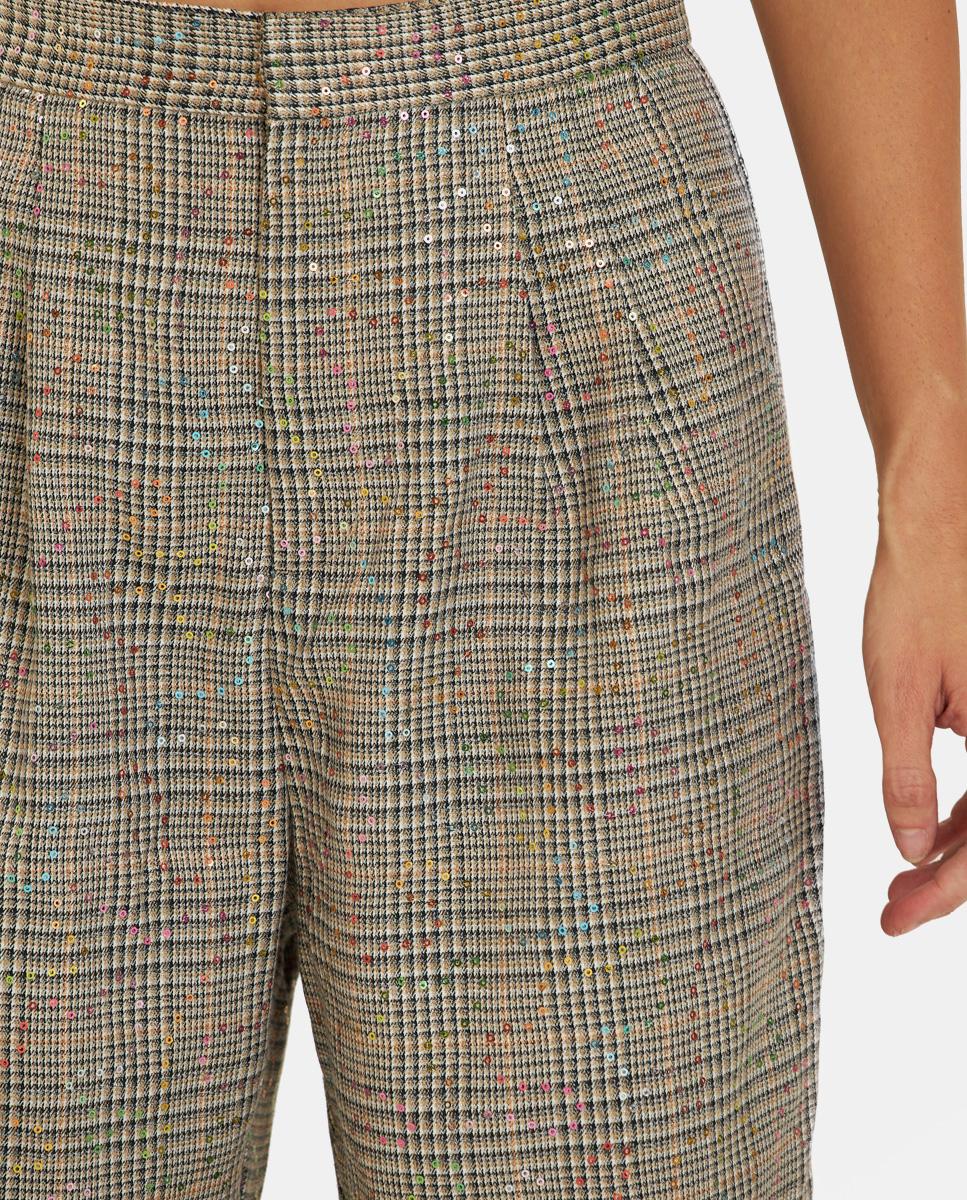 PANTALÓN CUADROS CON LENTEJUELAS - Image 3