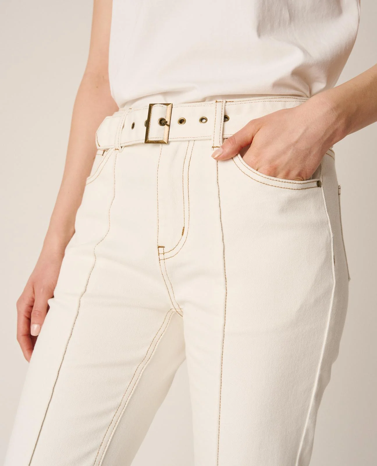 PANTALÓN FLARE DEMIN - Image 3