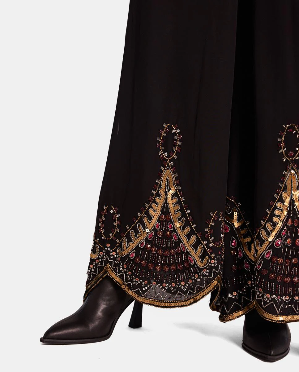PANTALÓN RECTO ABALORIOS - Image 3