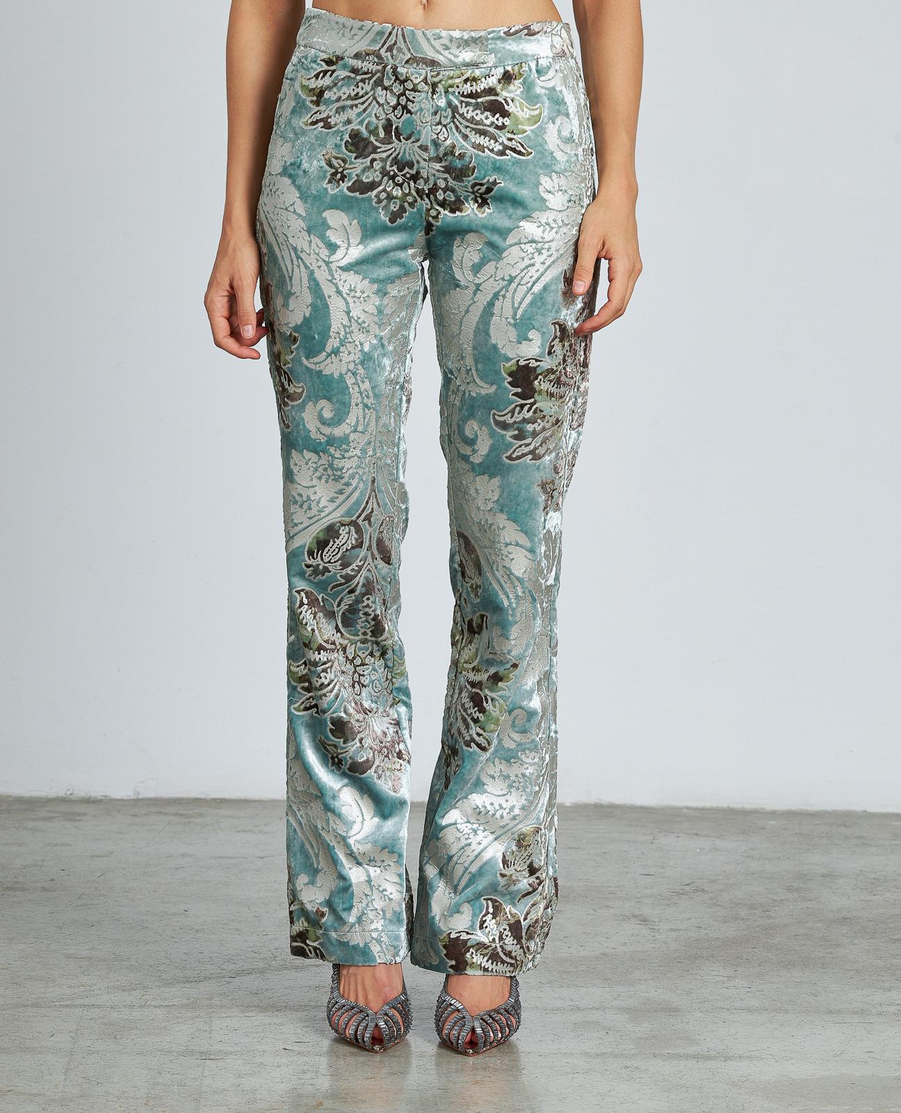 PANTALÓN RECTO EFECTO TERCIOPELO - Image 3