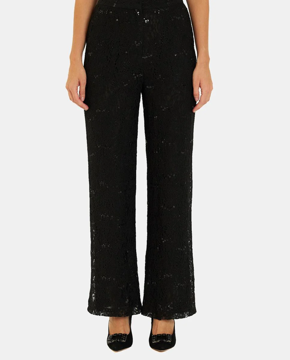 PANTALON RECTO ENCAJE