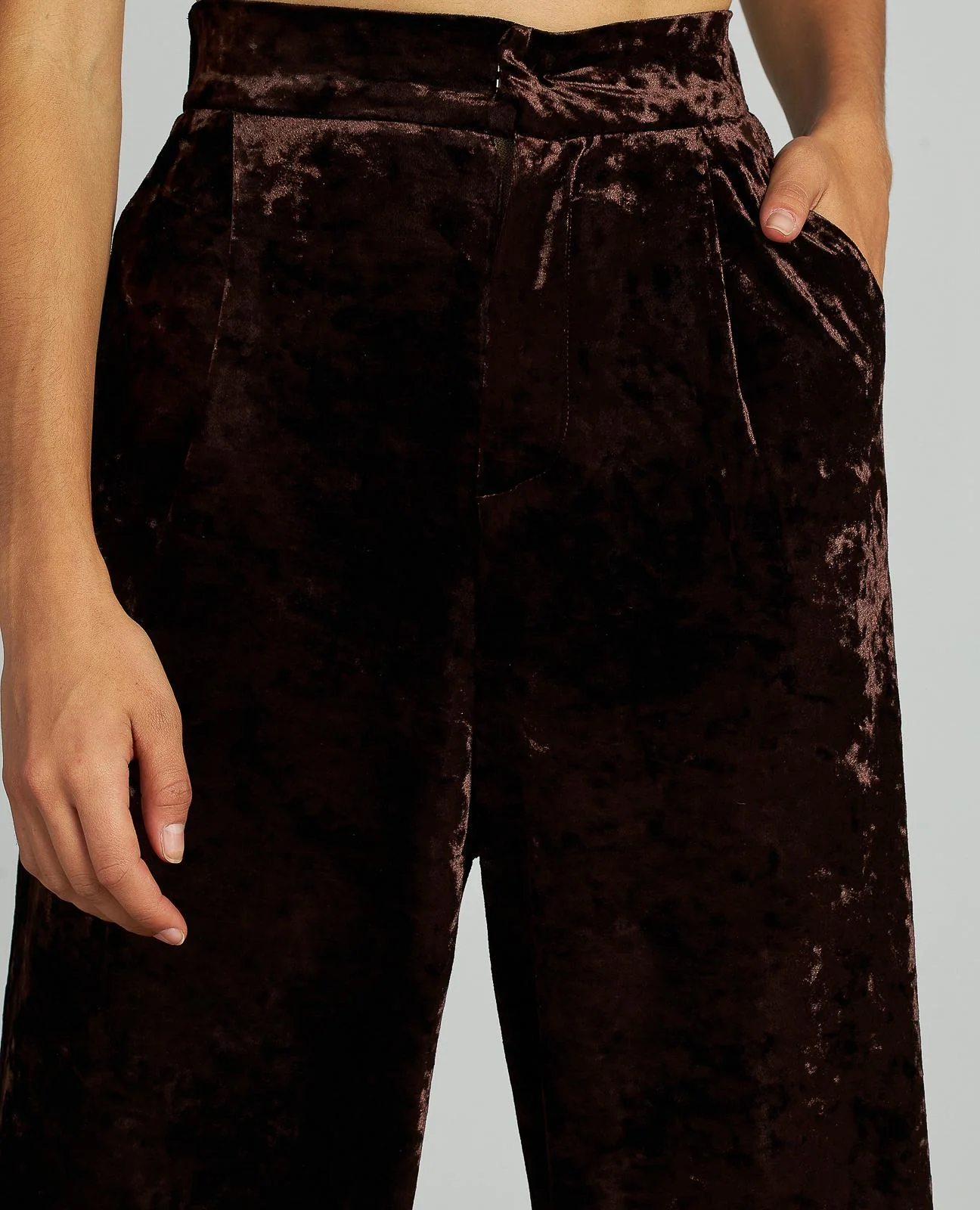 PANTALÓN TIRO ALTO TERCIOPELO - Image 5