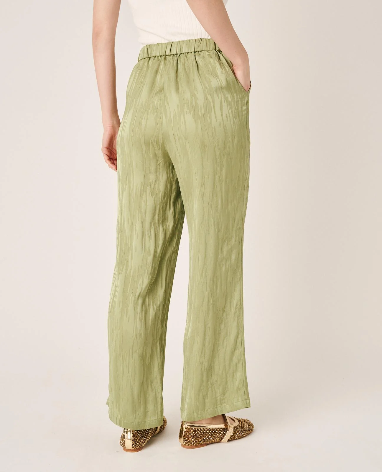 PANTALÓN TIRO ALTO TEXTURA - Image 5