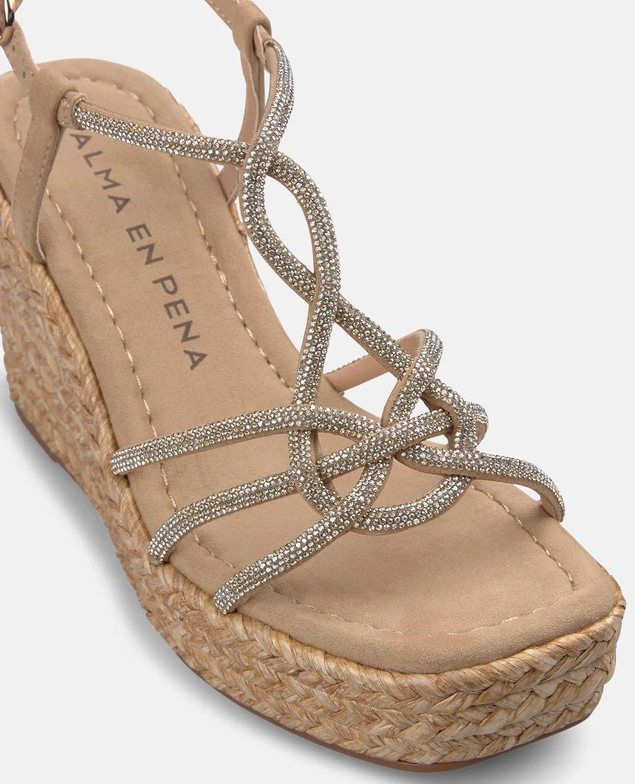 SANDALIA DE PLATAFORMA CON TIRAS ENTRELAZADAS - Image 4