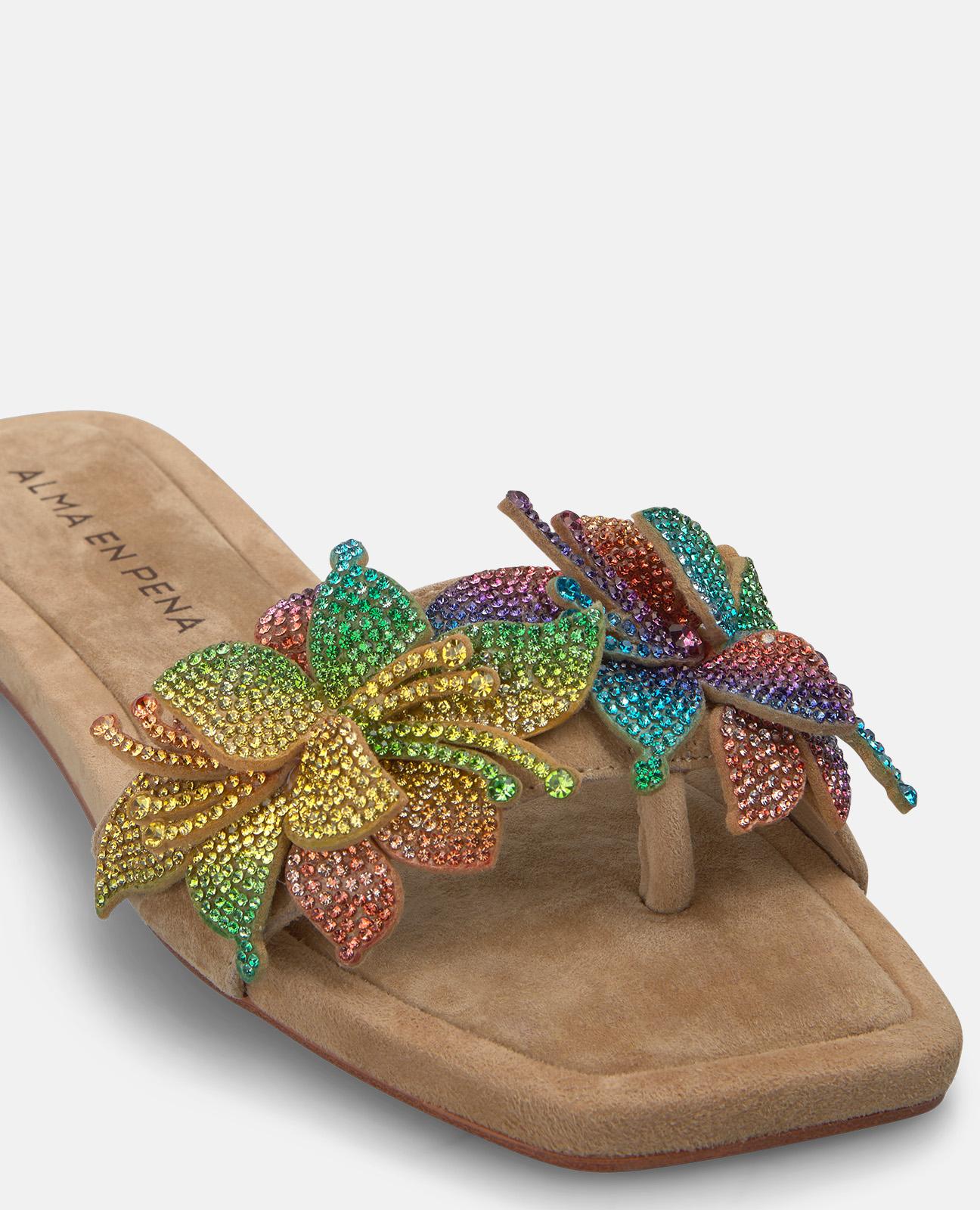 SANDALIA PLANA FLORES - Image 4