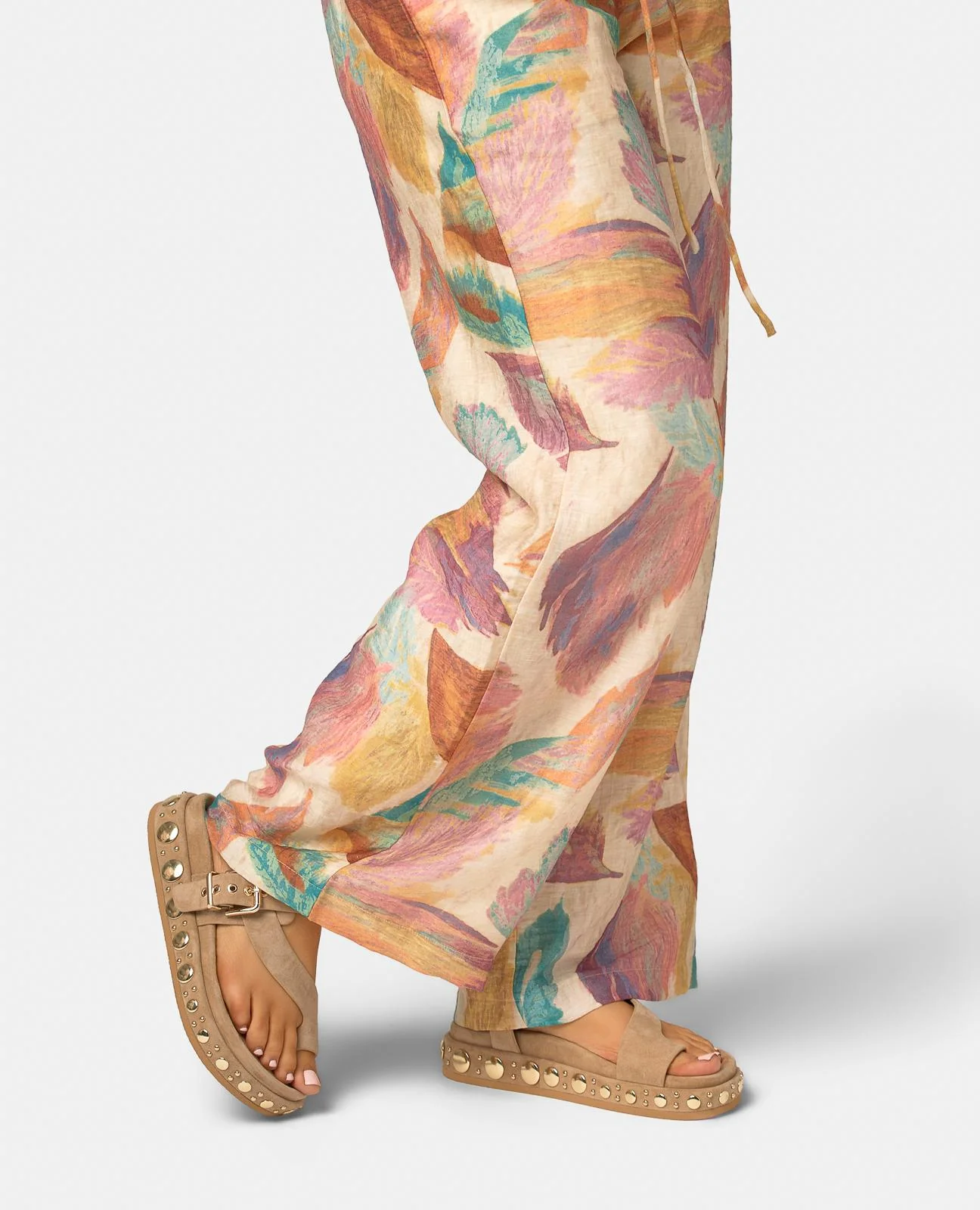 SANDALIA PLATAFORMA TACHAS MULTICOLOR - Image 5
