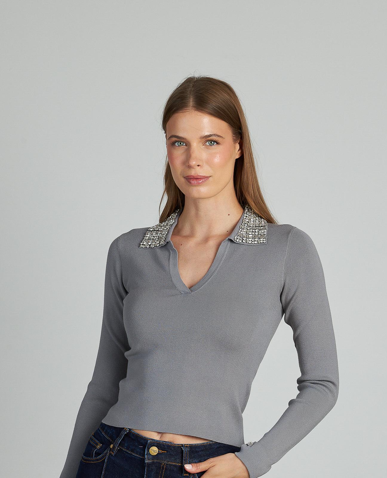 TOP CUELLO PEDRERÍA - Image 3