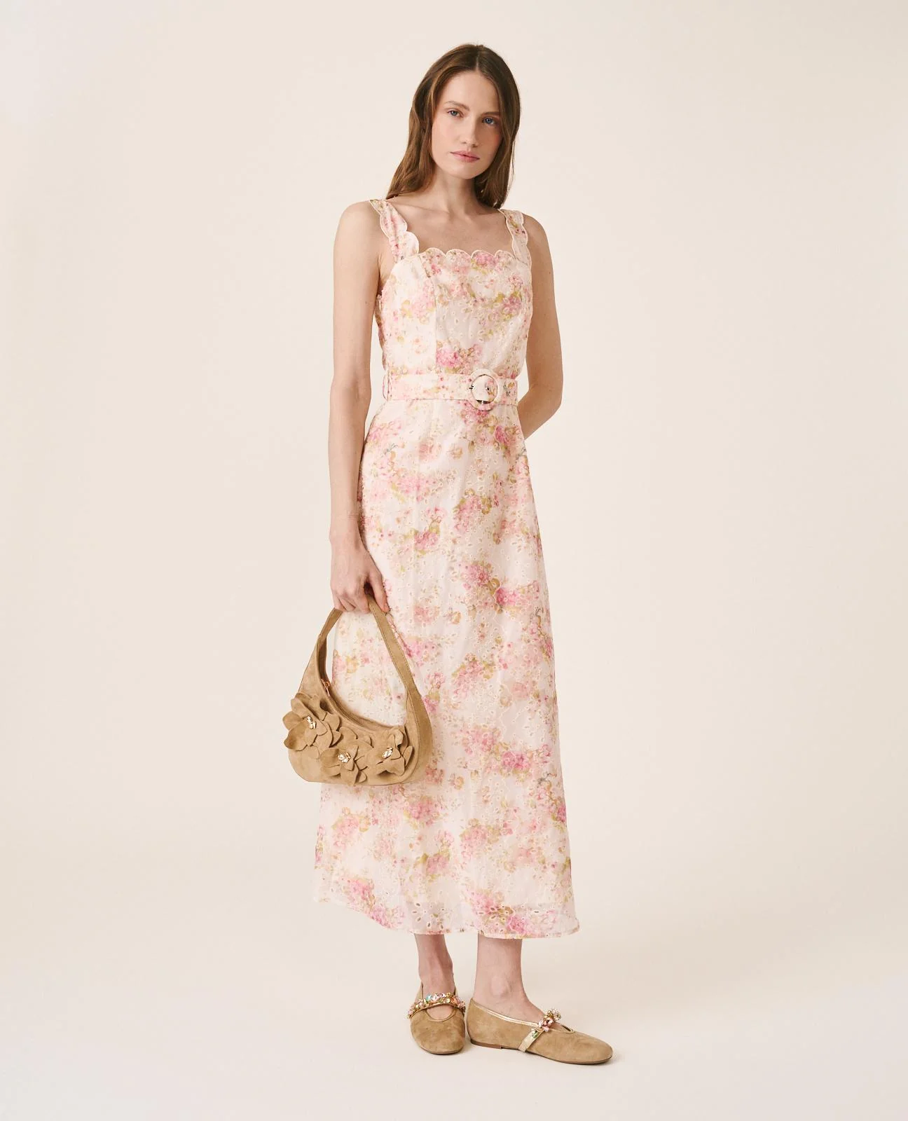 VESTIDO LARGO FLORAL