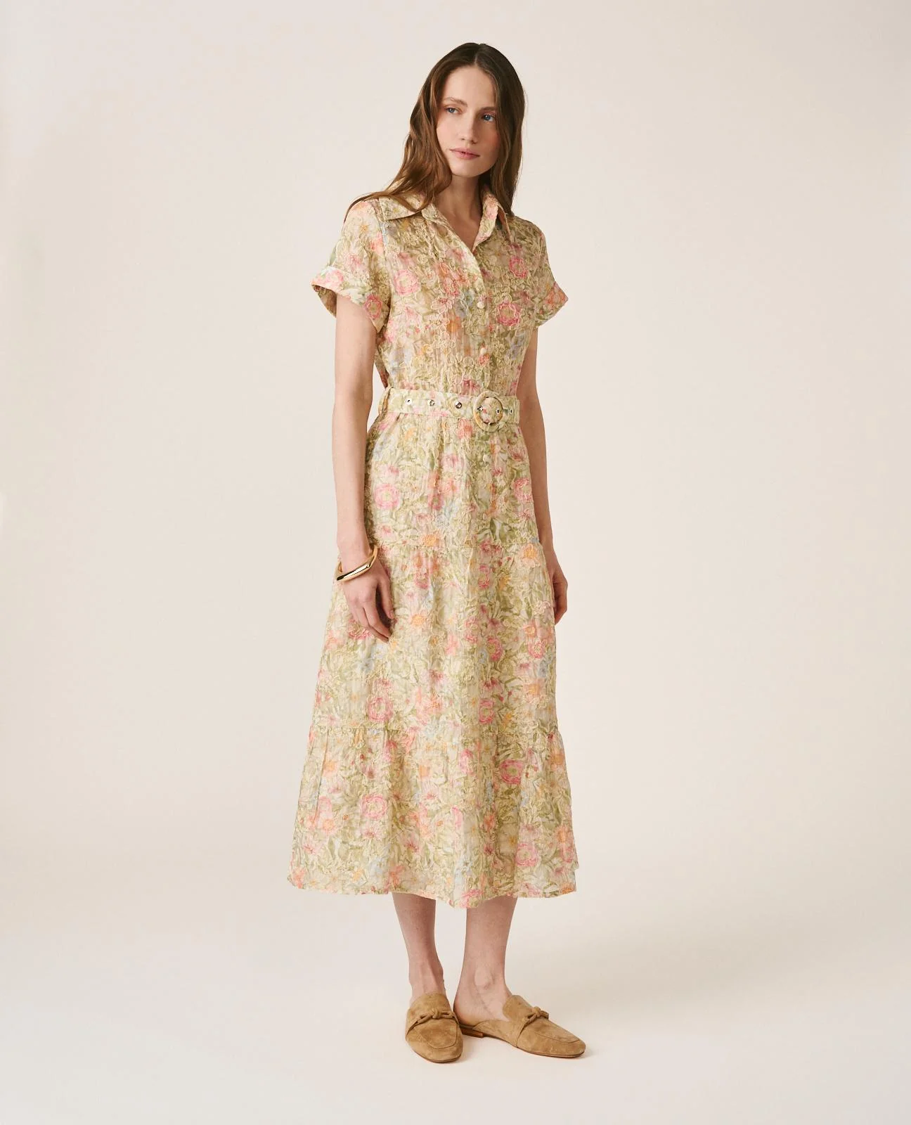VESTIDO CORTE CINTURA - Image 5
