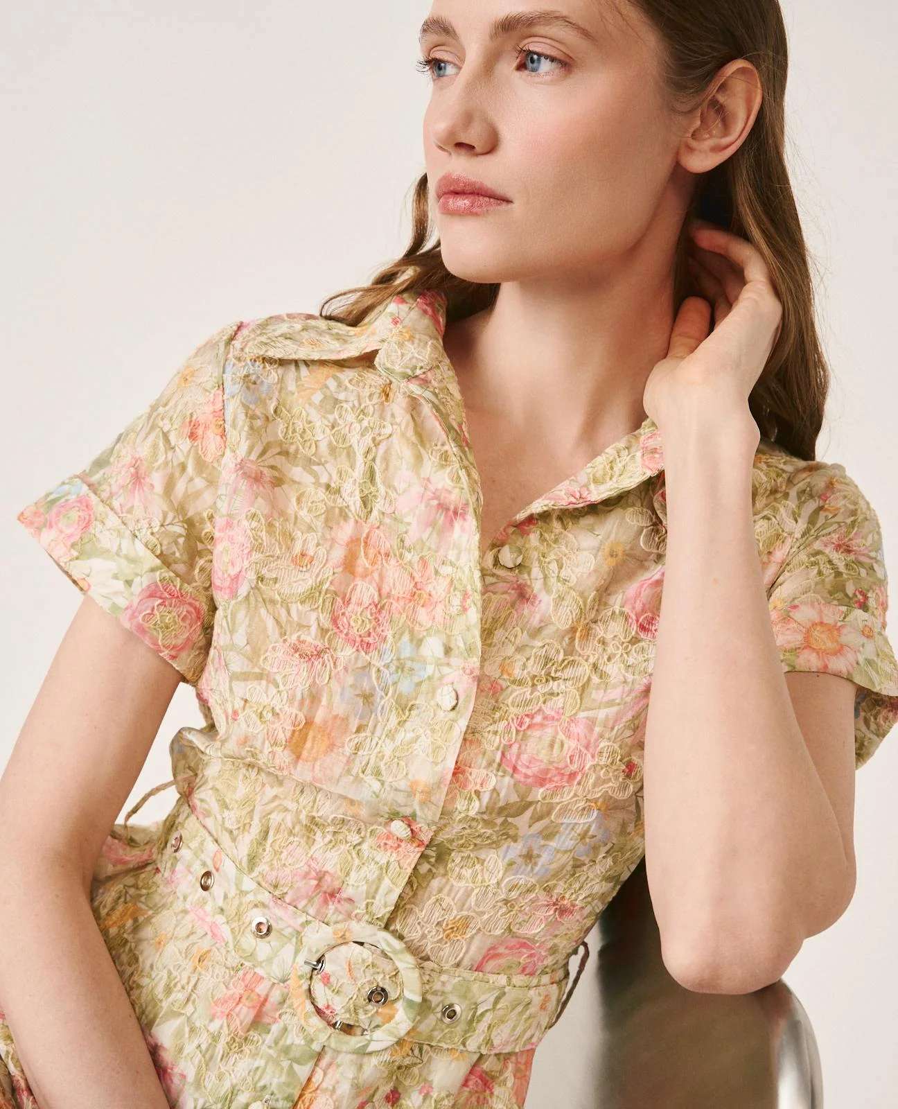 VESTIDO CORTE CINTURA - Image 6