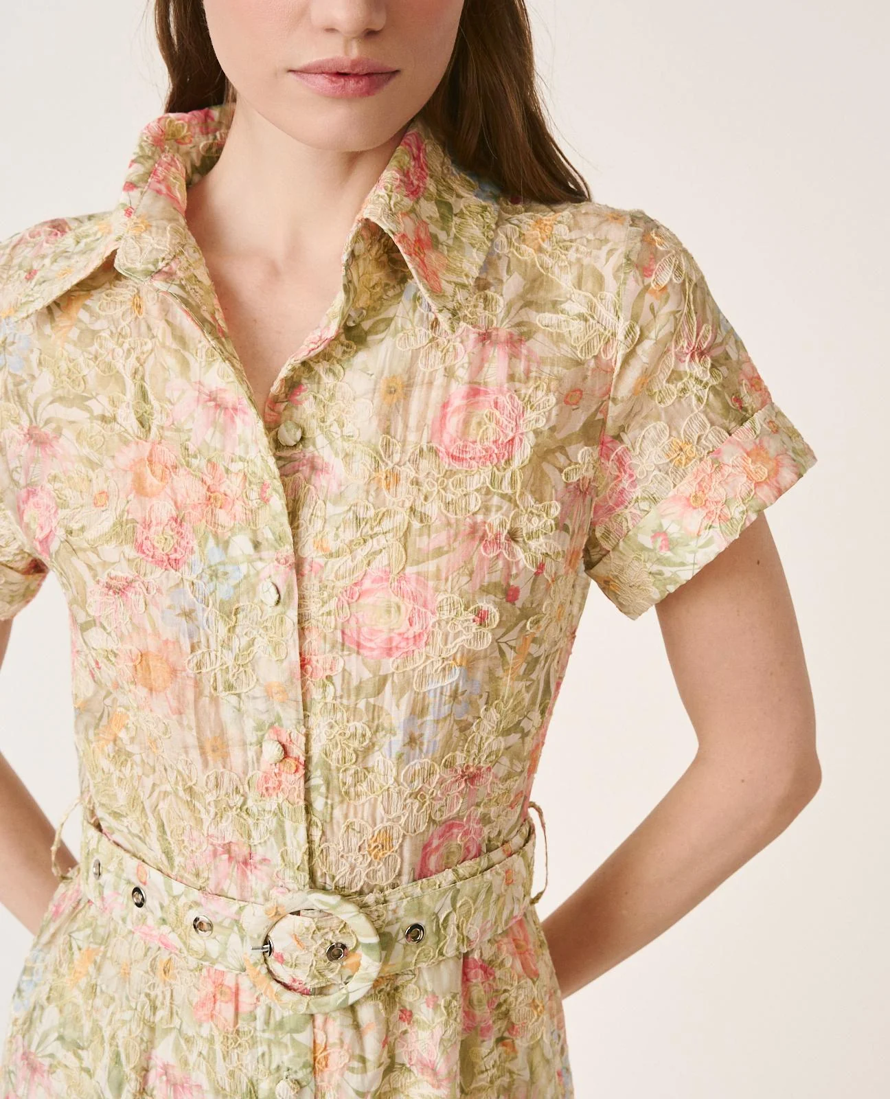 VESTIDO CORTE CINTURA - Image 7