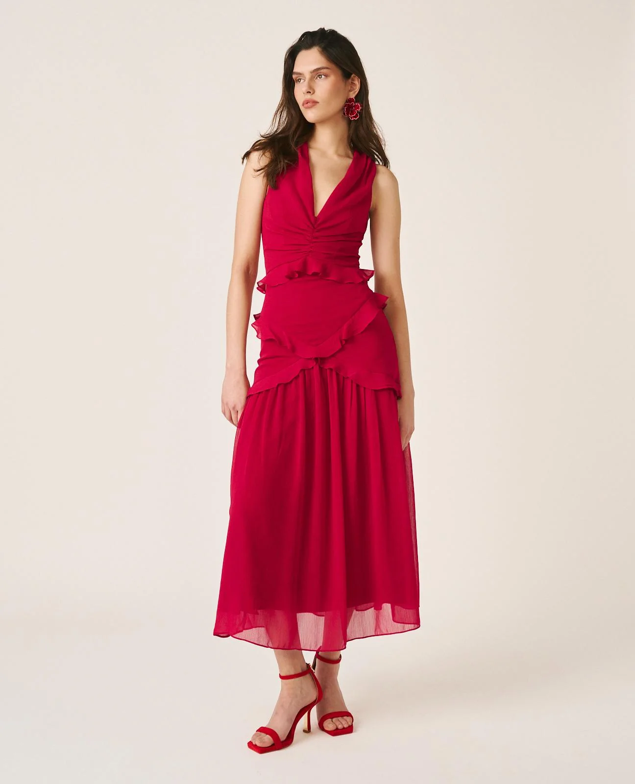 VESTIDO ESPALDA CRUZADA - Image 3