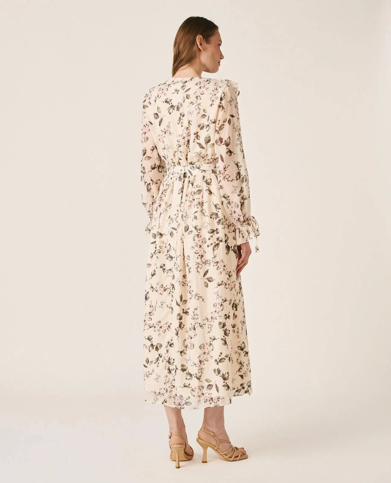 VESTIDO LARGO FLORES - Image 6
