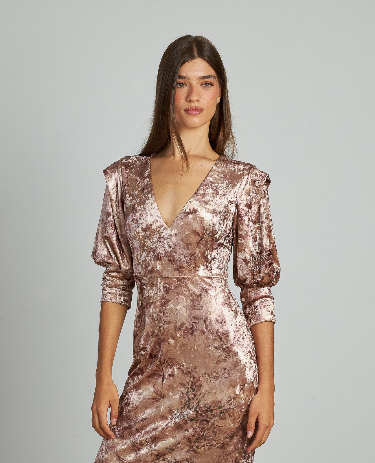 VESTIDO AJUSTADO ESTAMPADO - Image 2