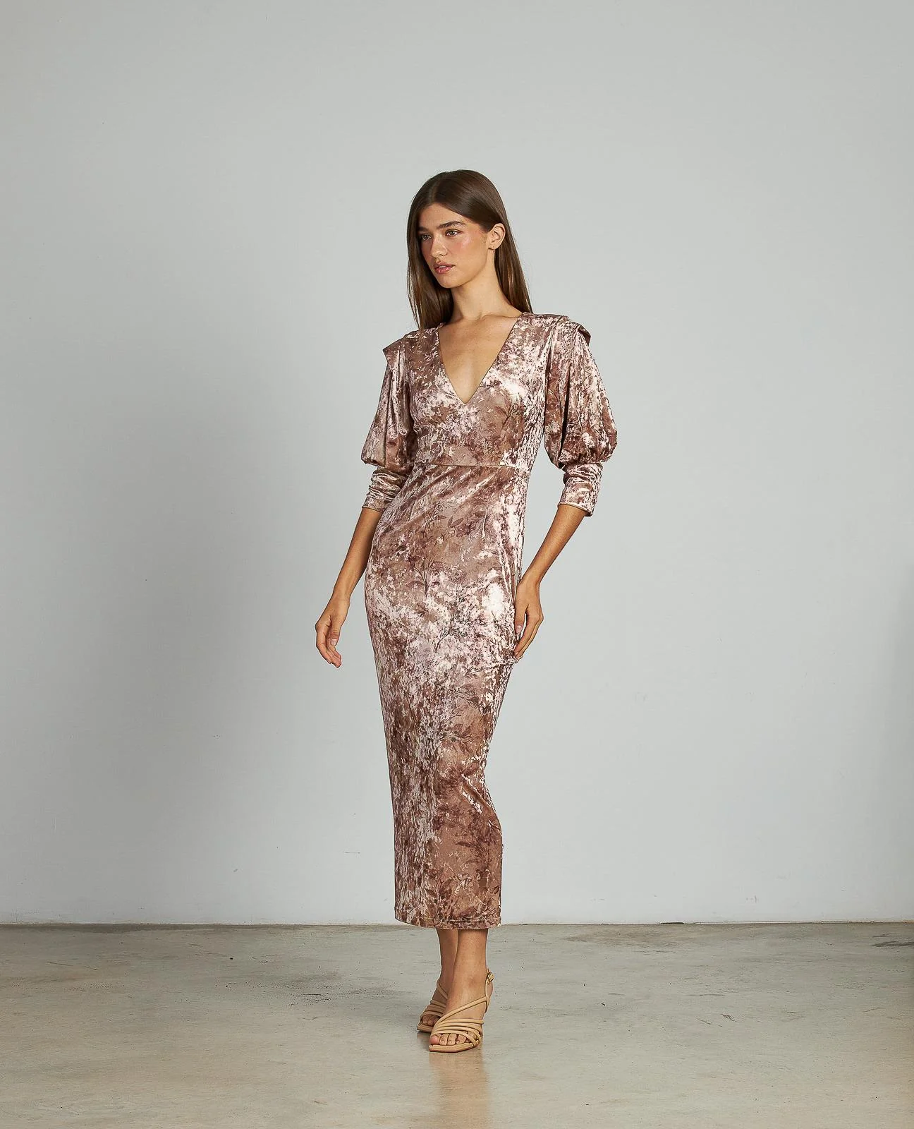 VESTIDO AJUSTADO ESTAMPADO - Image 3