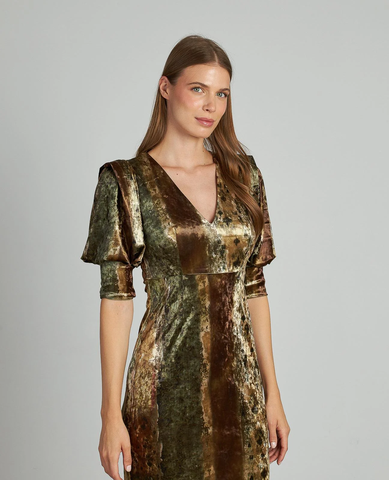 VESTIDO AJUSTADO ESTAMPADO - Image 2