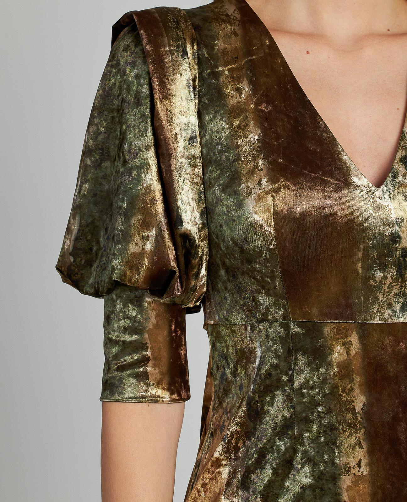 VESTIDO AJUSTADO ESTAMPADO - Image 6