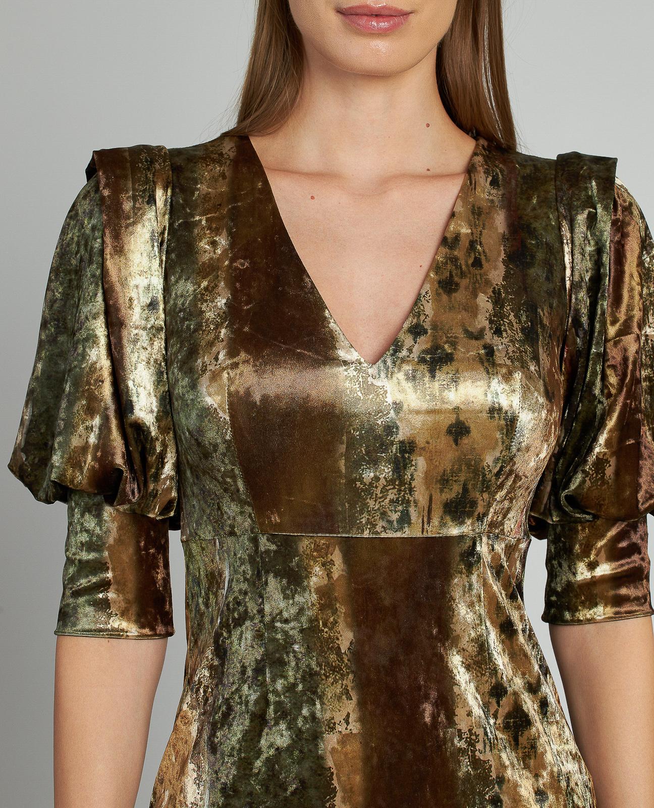 VESTIDO AJUSTADO ESTAMPADO - Image 7