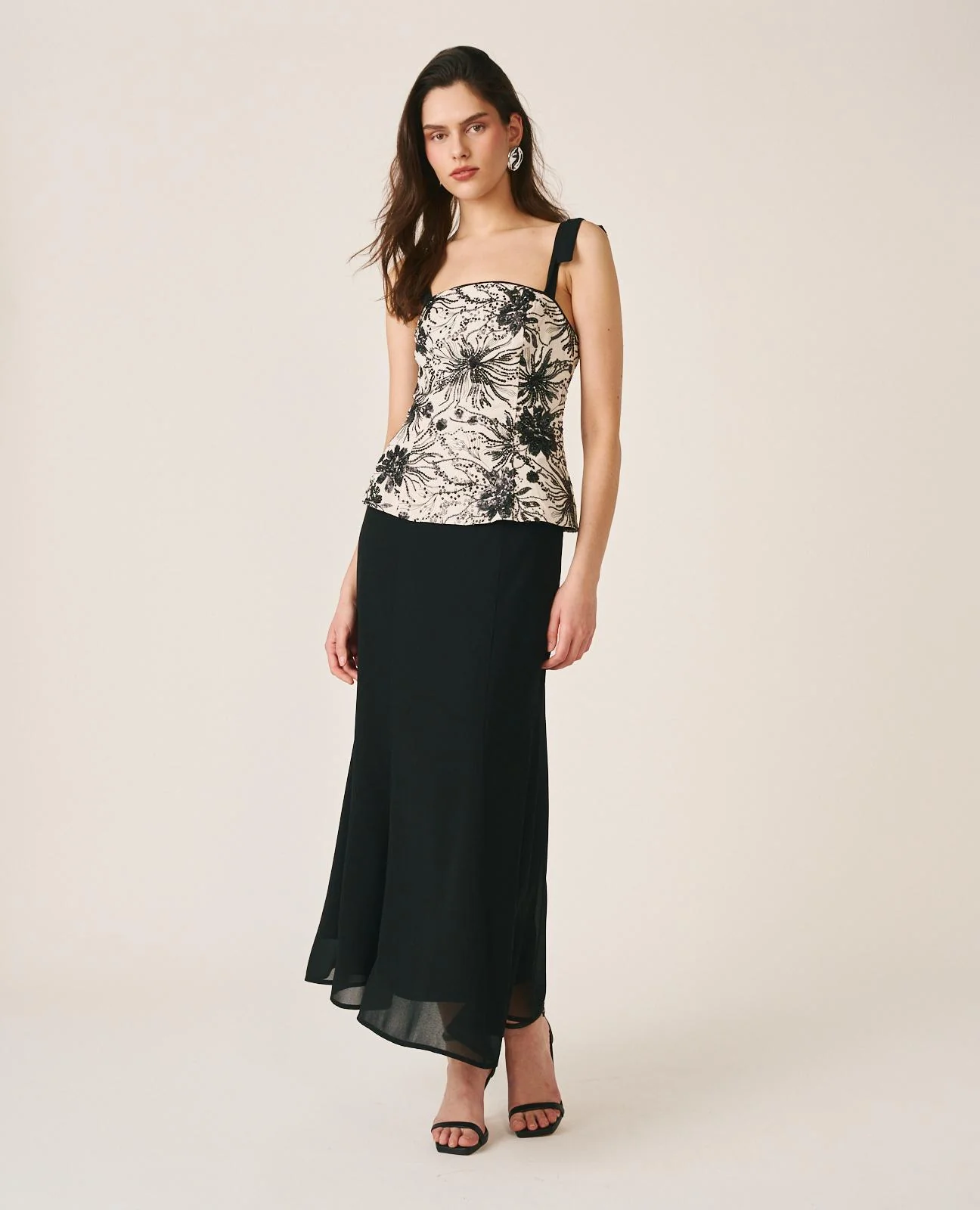 VESTIDO BORDADO LENTEJUELAS