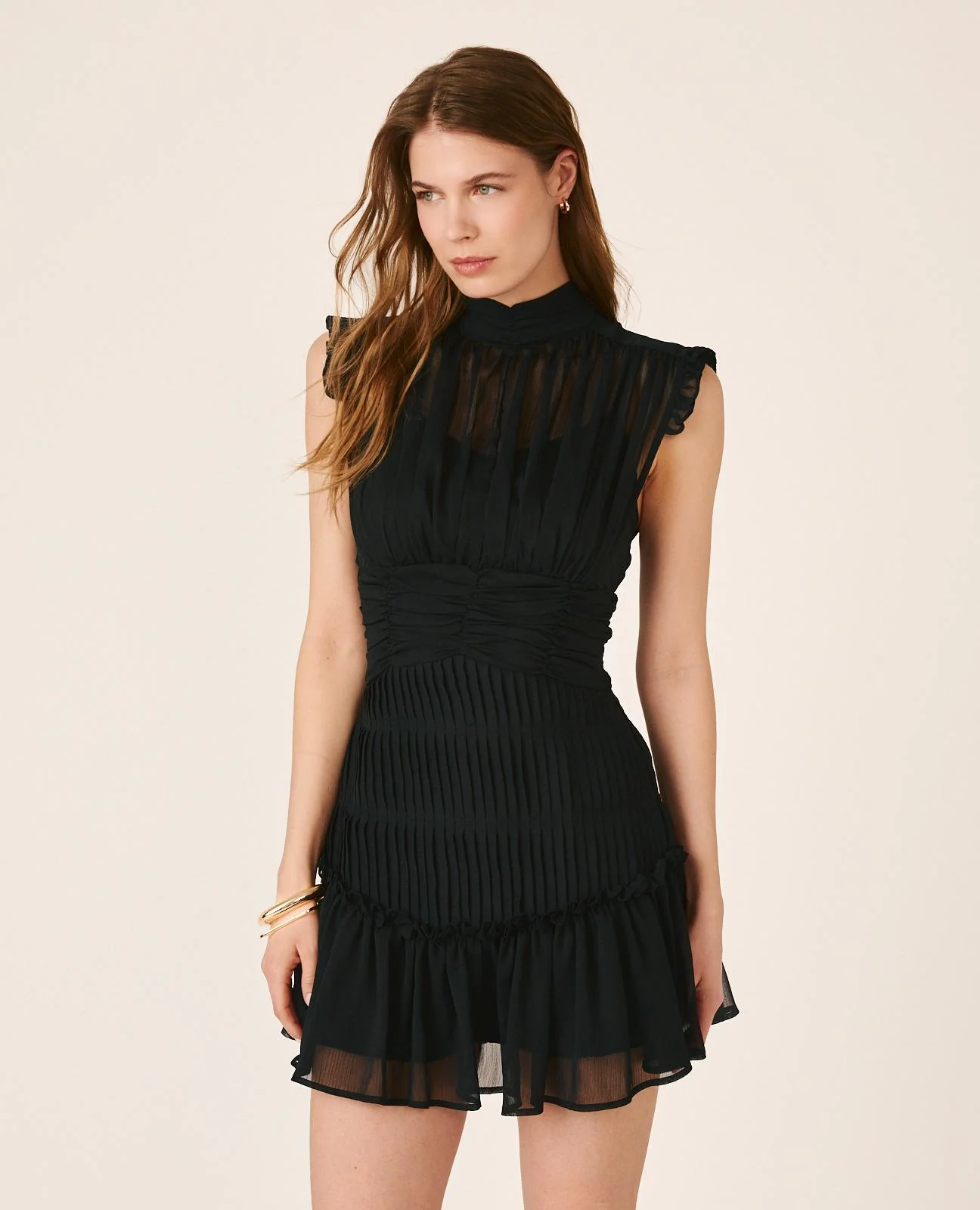 VESTIDO CUELLO ALTO - Image 2