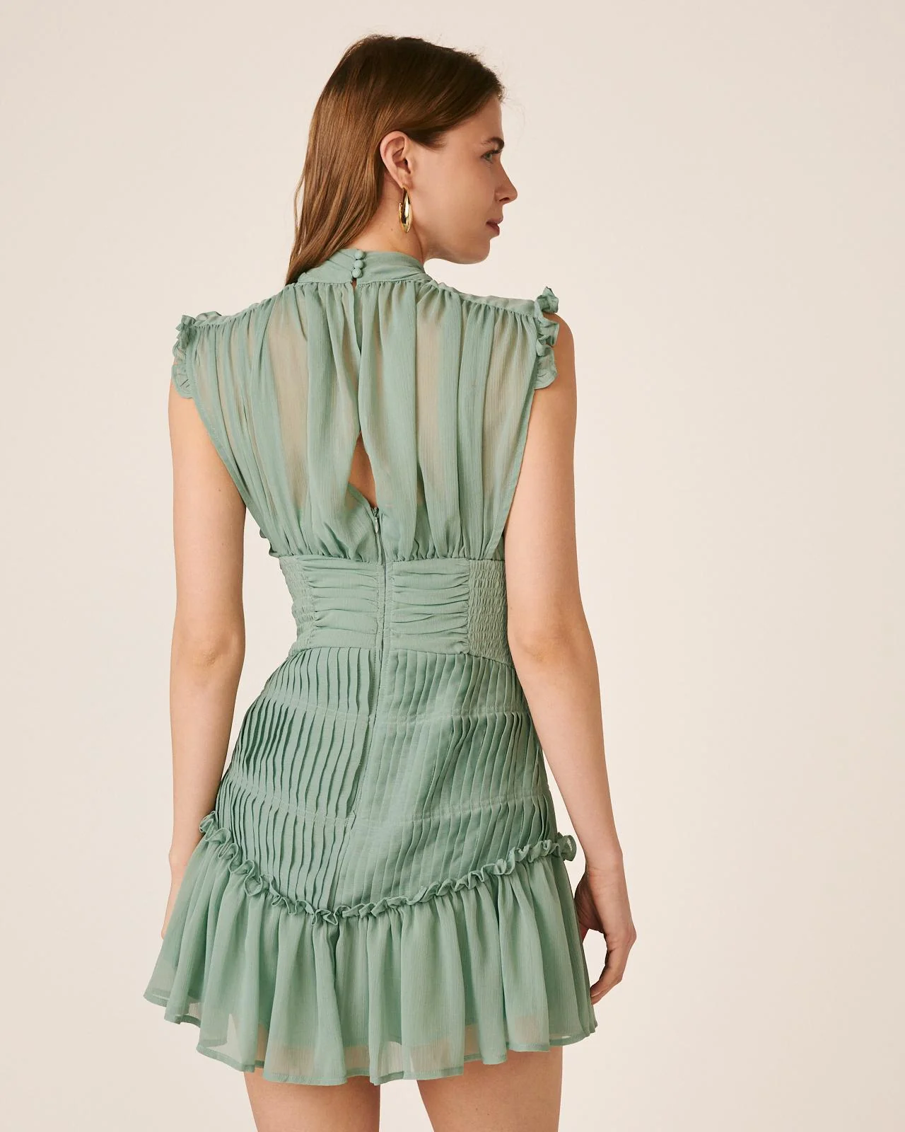 VESTIDO CUELLO ALTO - Image 6