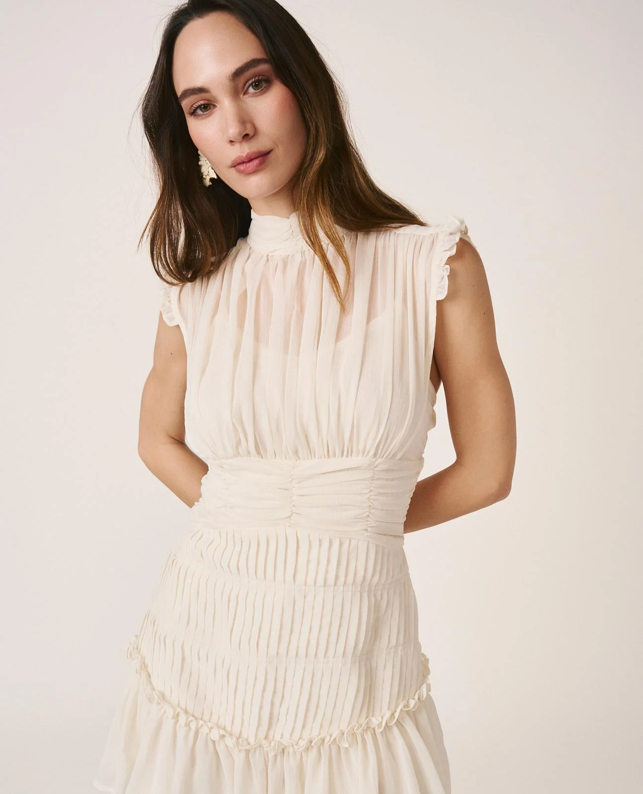 VESTIDO CUELLO ALTO - Image 5
