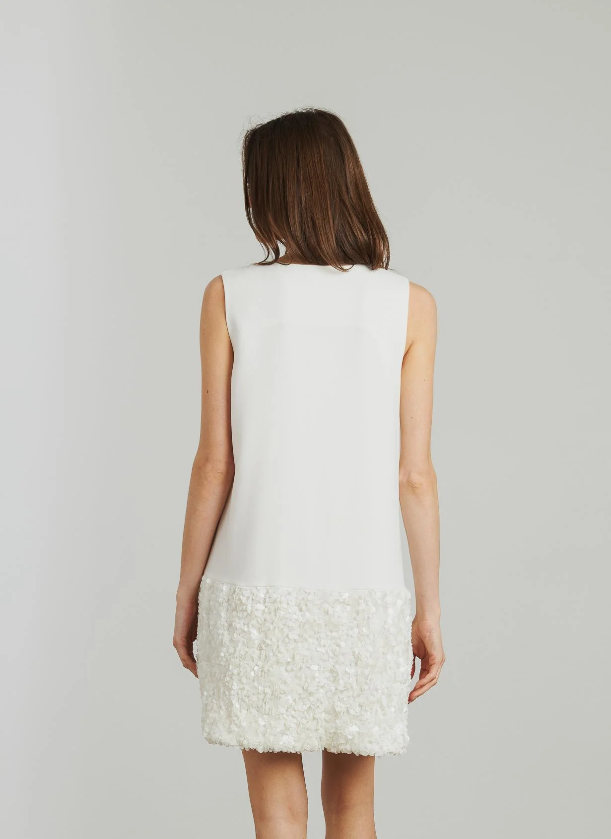 VESTIDO ESTRUCTURA COMBINADO - Image 8