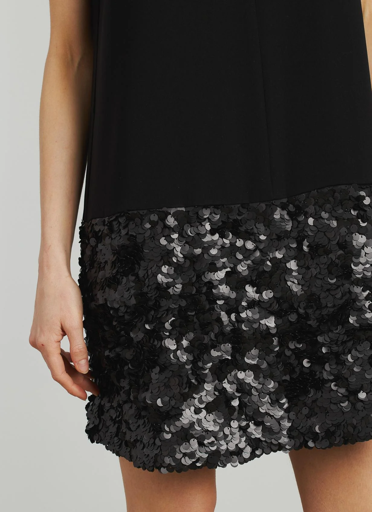 VESTIDO ESTRUCTURA COMBINADO - Image 6