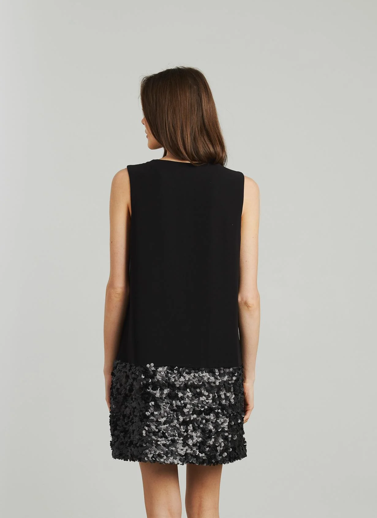 VESTIDO ESTRUCTURA COMBINADO - Image 7