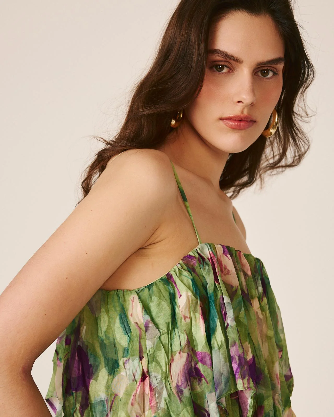 VESTIDO GASA FLORAL - Image 5