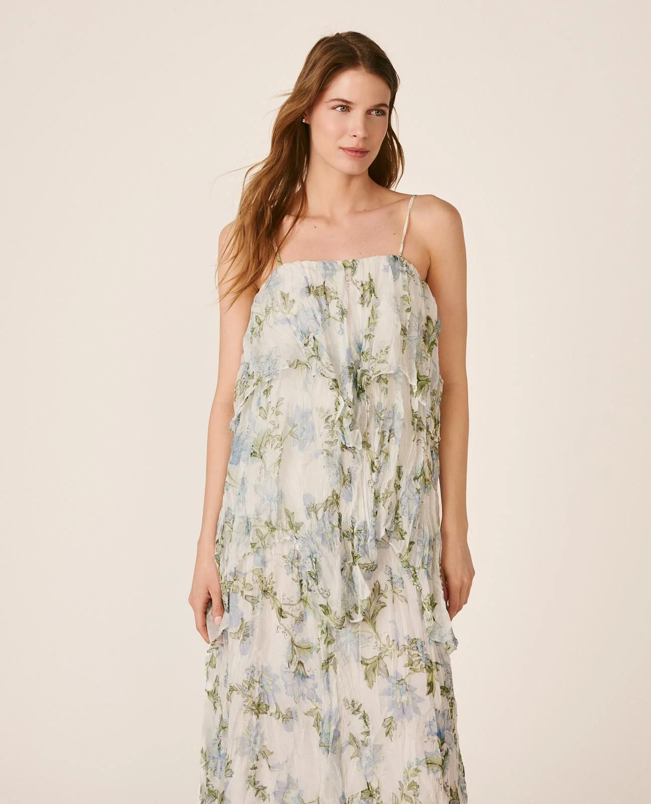 VESTIDO GASA FLORAL - Image 5