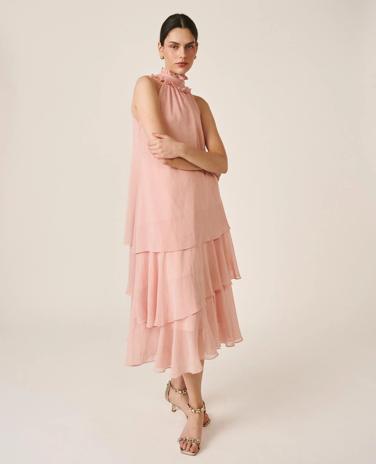 VESTIDO GASA VOLANTES - Image 3