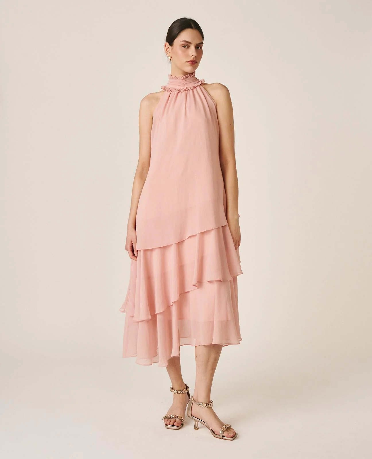 VESTIDO GASA VOLANTES - Image 4