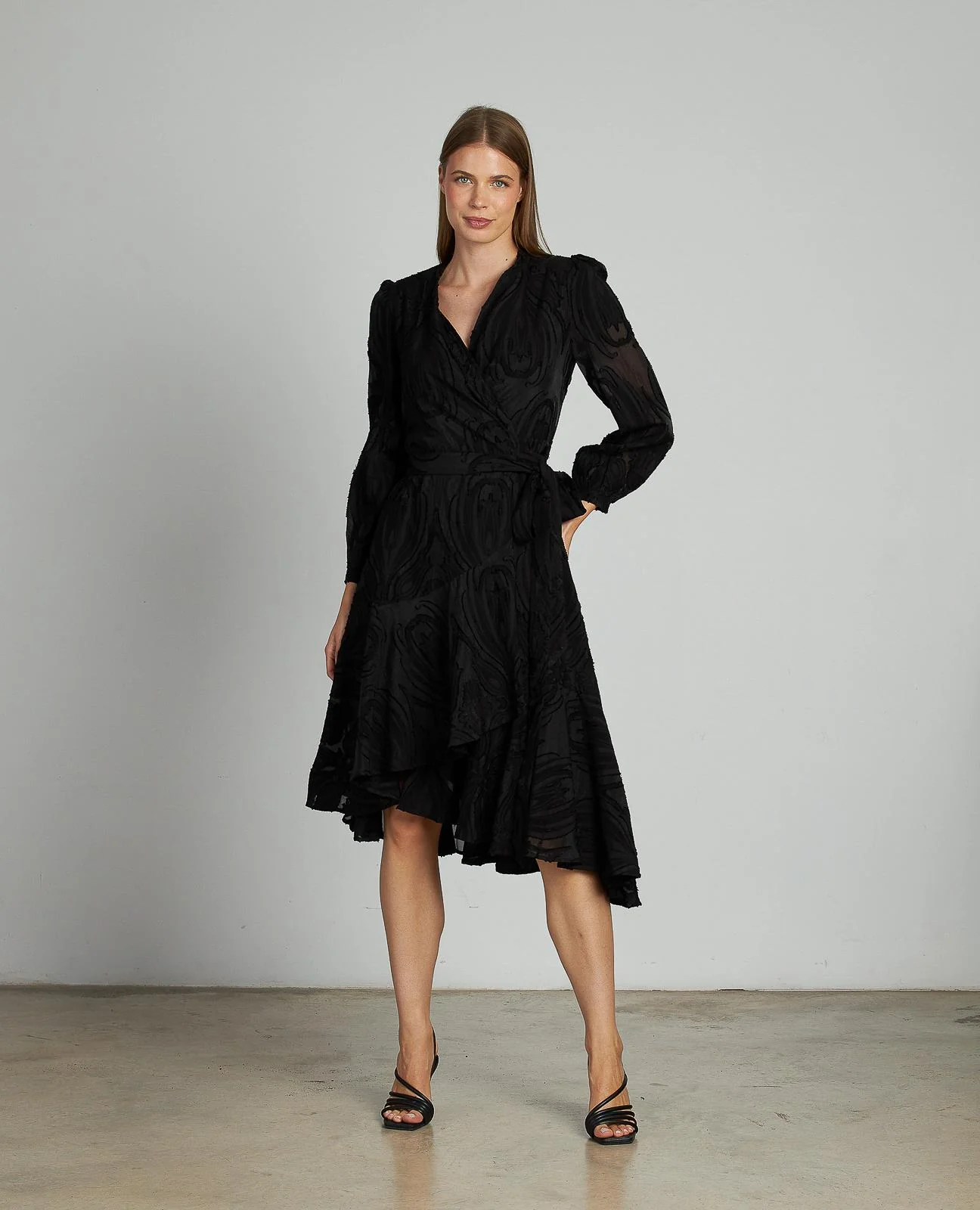 VESTIDO JACQUARD