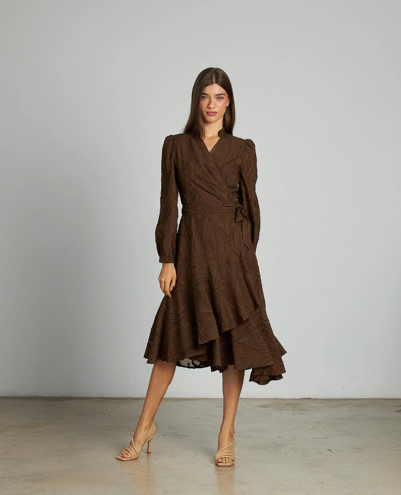 VESTIDO JACQUARD