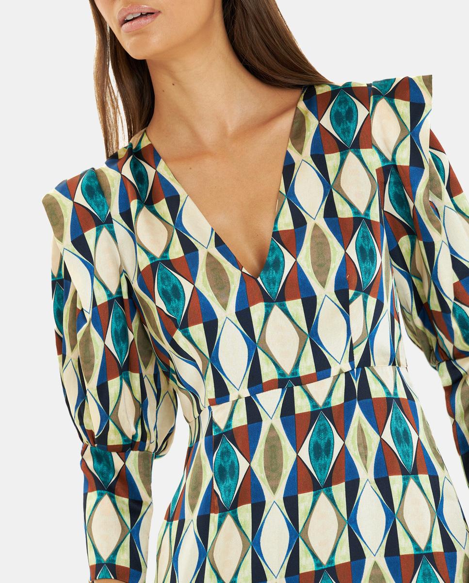 VESTIDO LARGO ESTAMPADO - Image 3