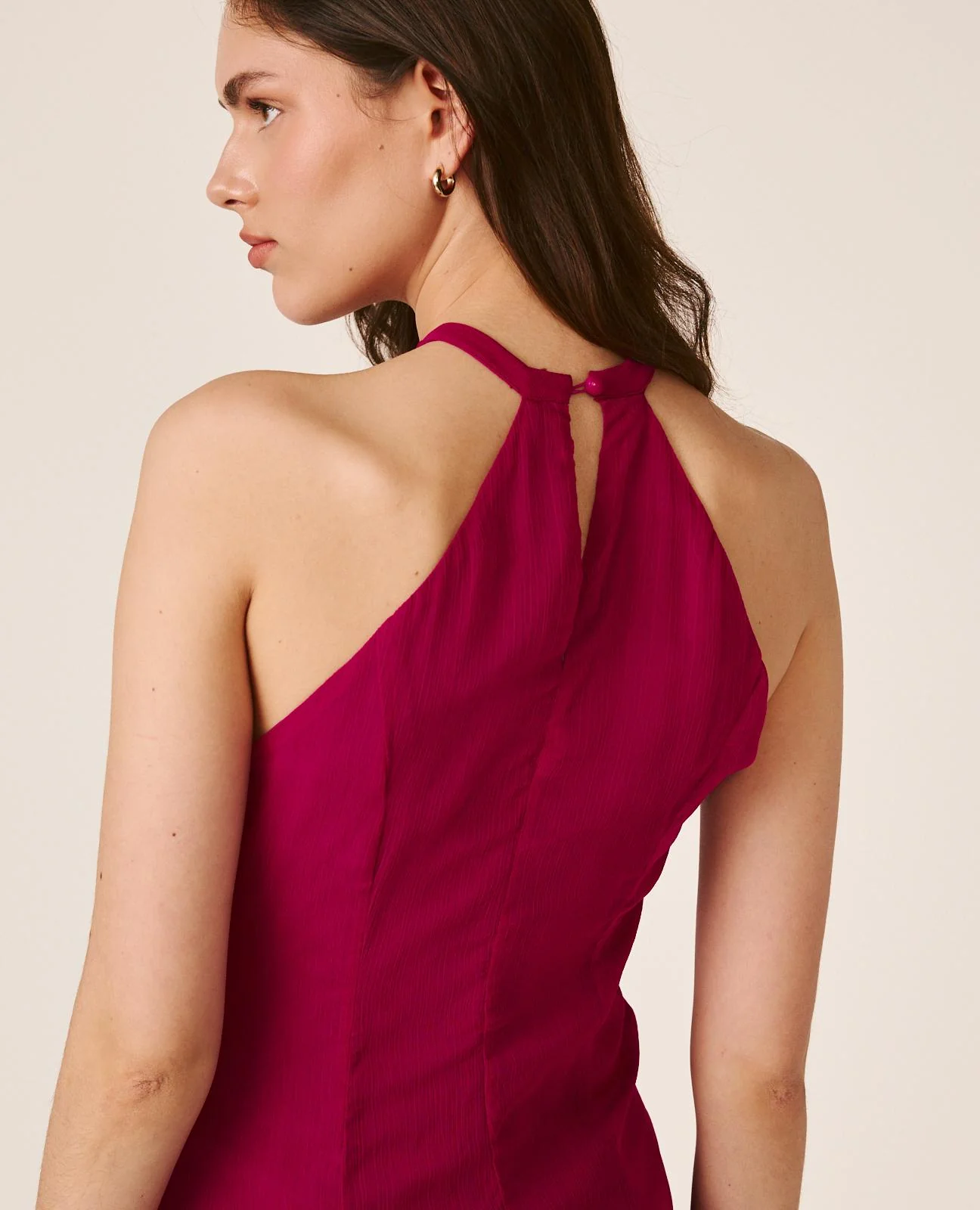 VESTIDO LARGO LISO - Image 8