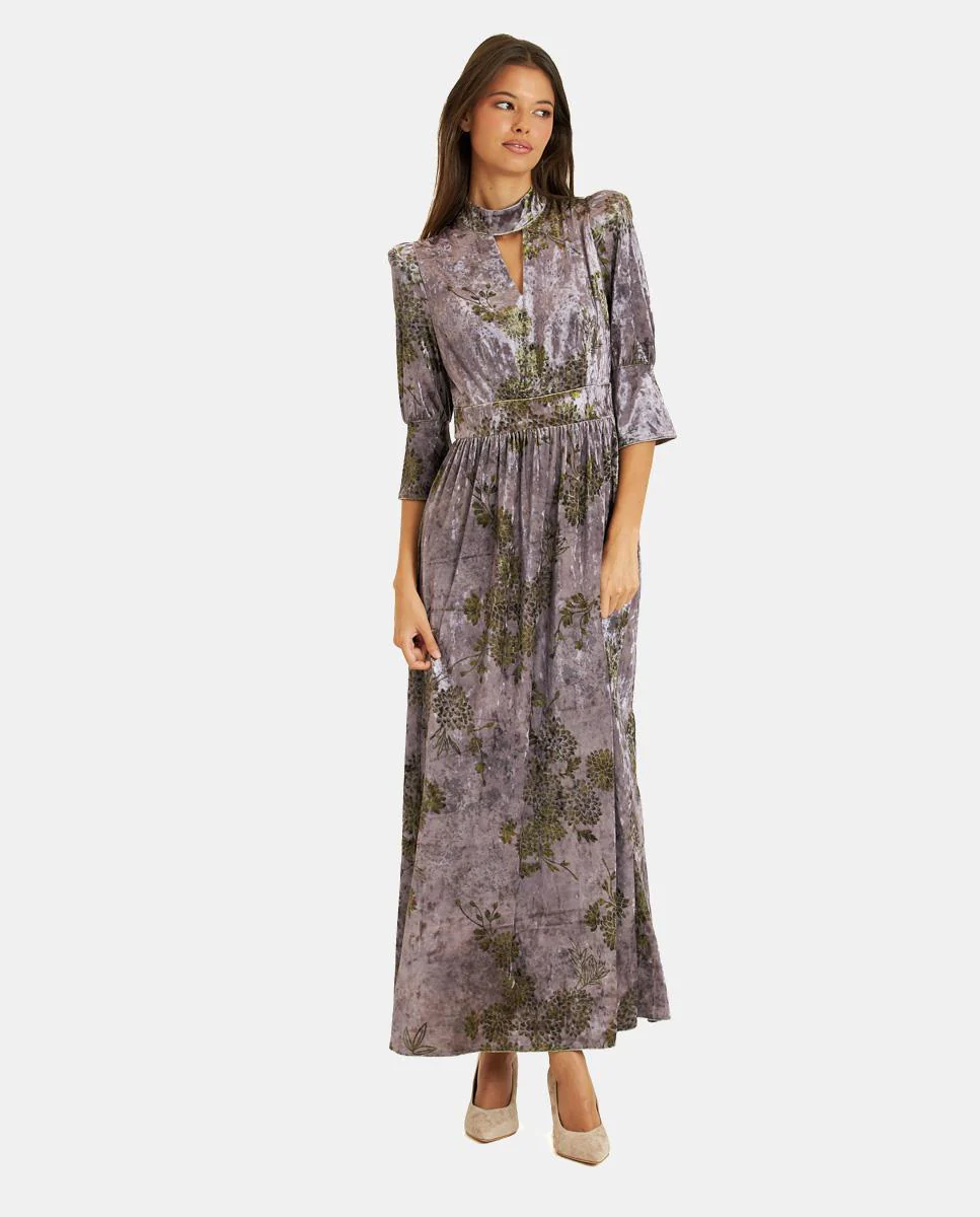 VESTIDO LARGO TERCIOPELO - Image 2