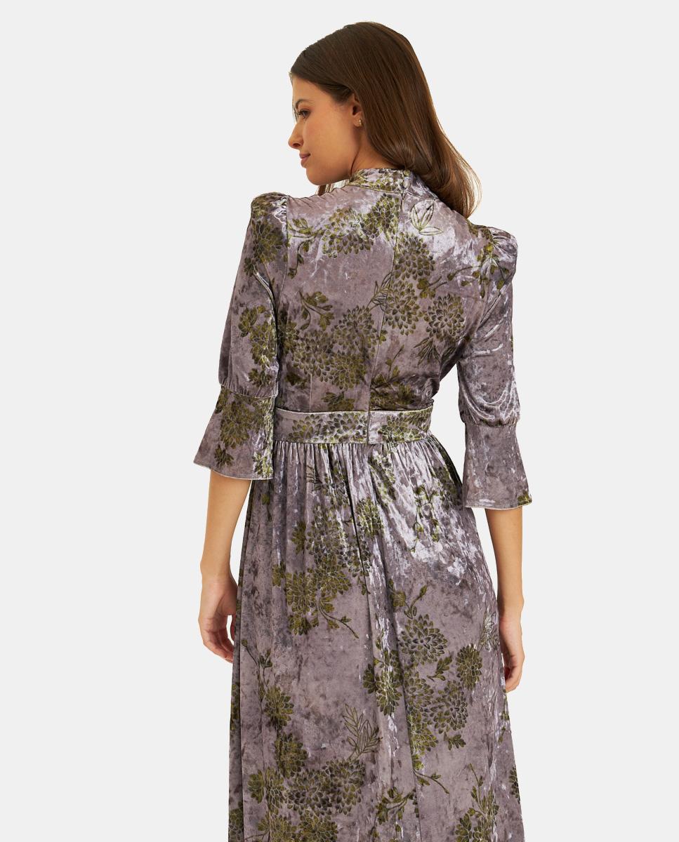 VESTIDO LARGO TERCIOPELO - Image 4