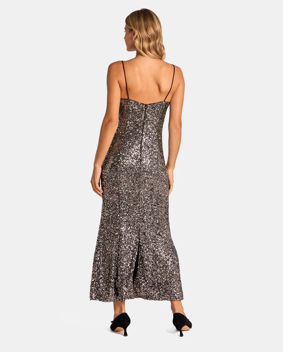VESTIDO LENTEJUELAS MIDI - Image 4