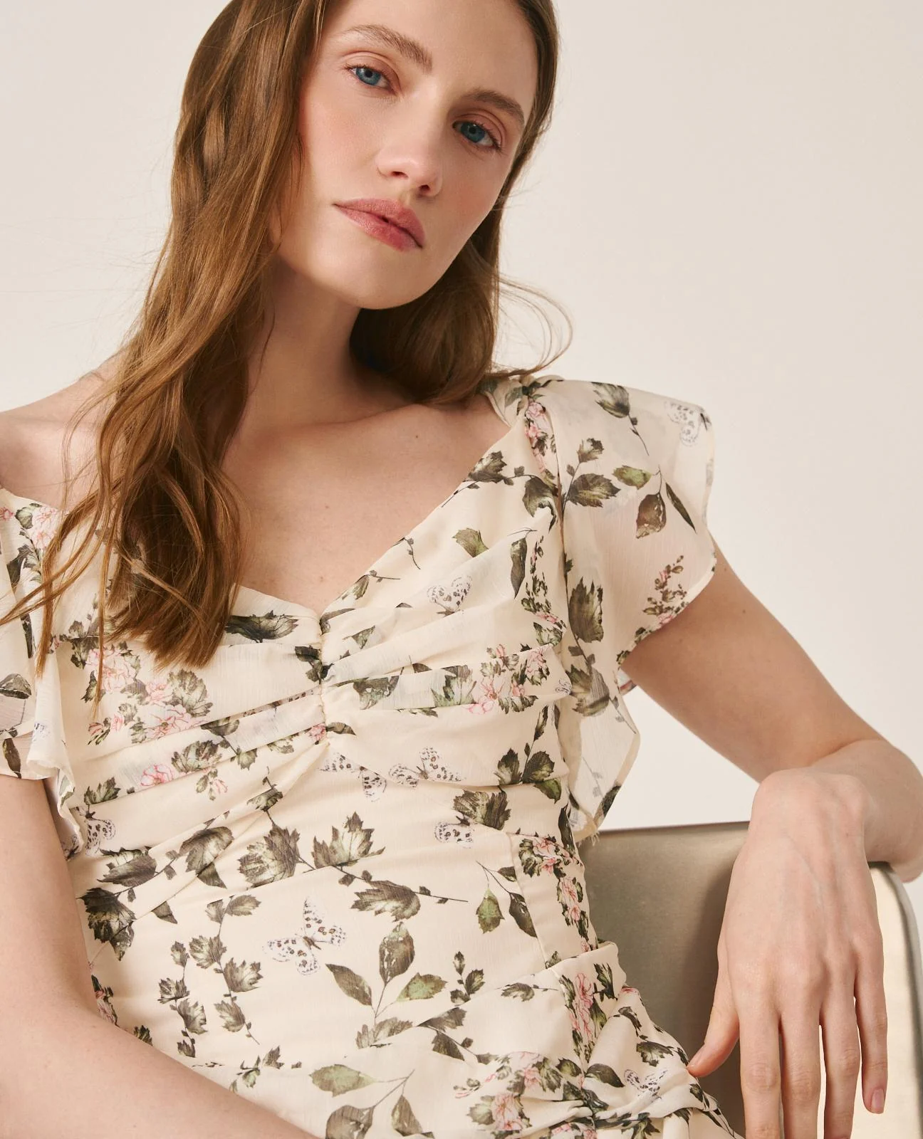 VESTIDO MANGA CAPA - Image 7