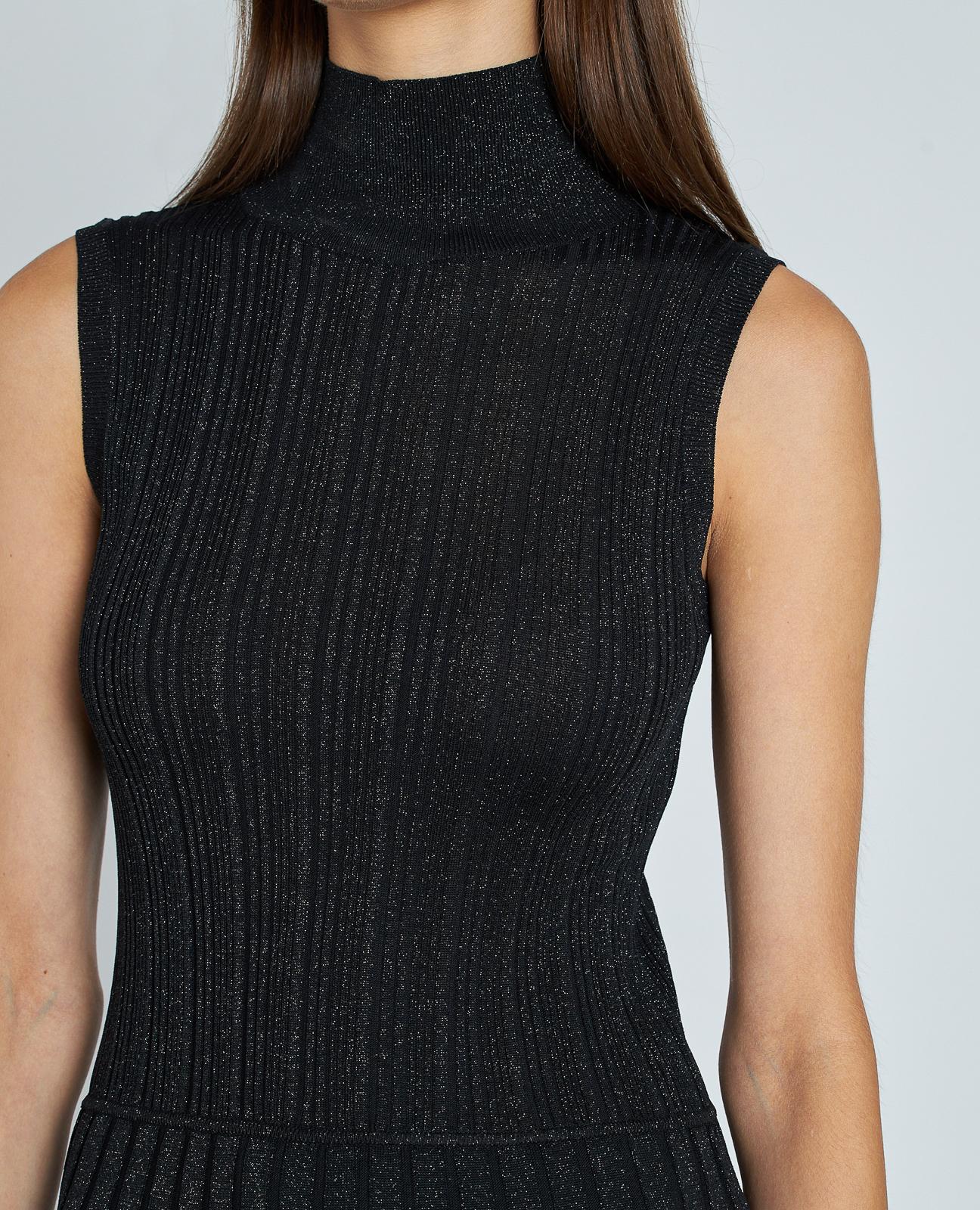VESTIDO METALIZADO SIN MANGAS - Image 5