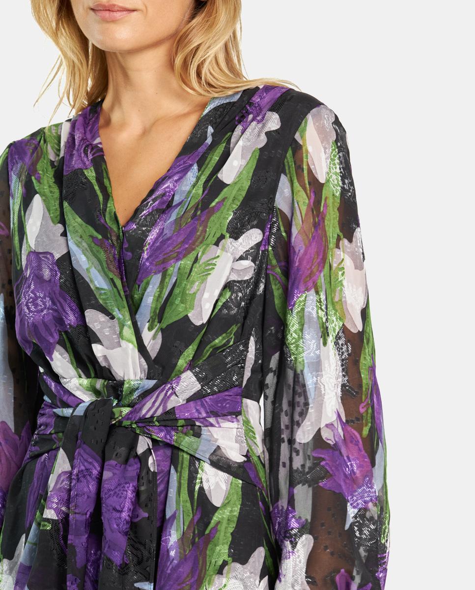 VESTIDO MIDI ESTAMPADO FLORAL - Image 5