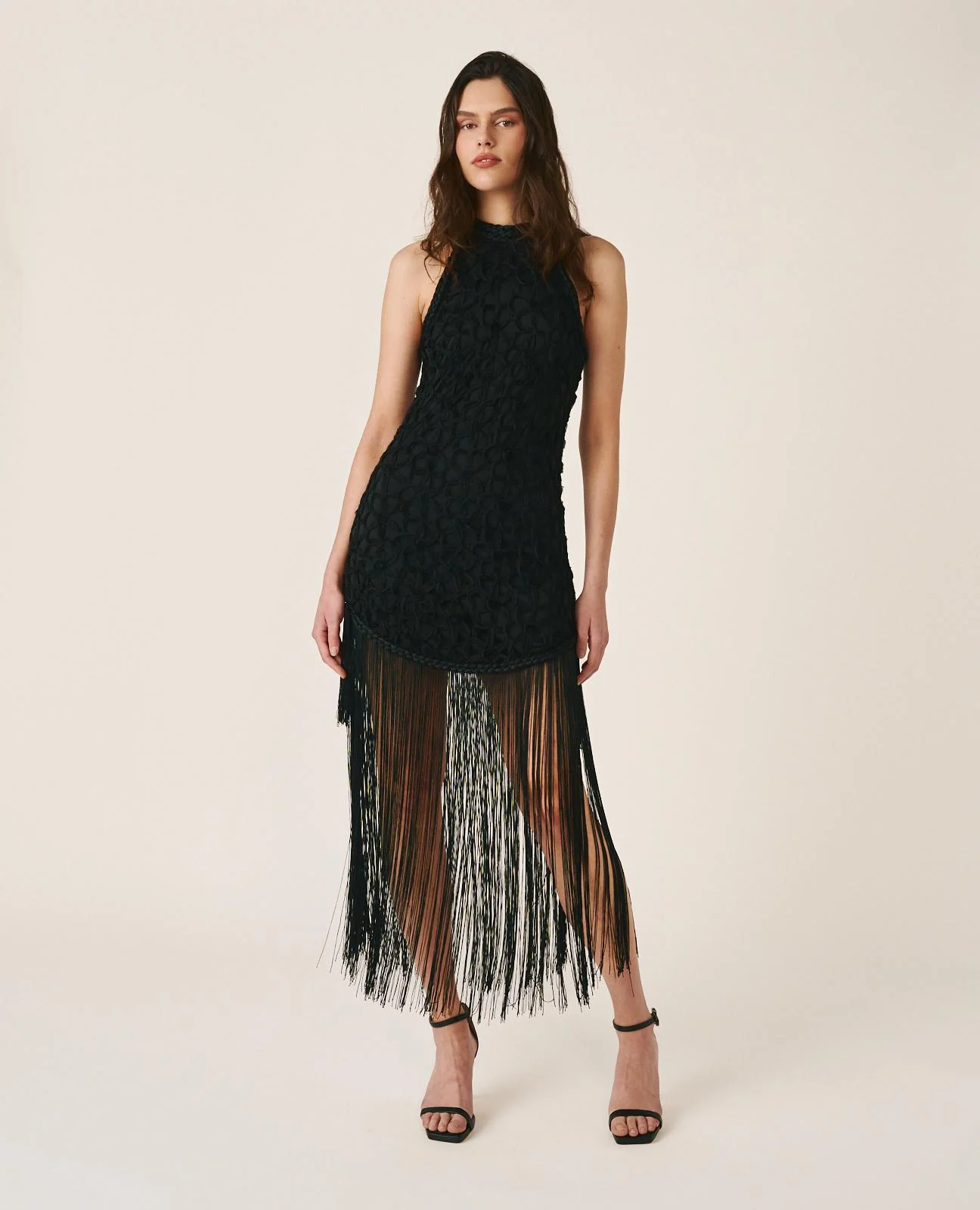 VESTIDO MIDI FLECOS - Image 3