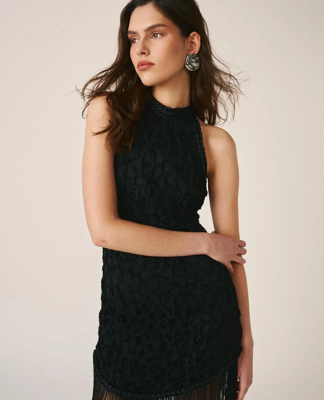 VESTIDO MIDI FLECOS - Image 6