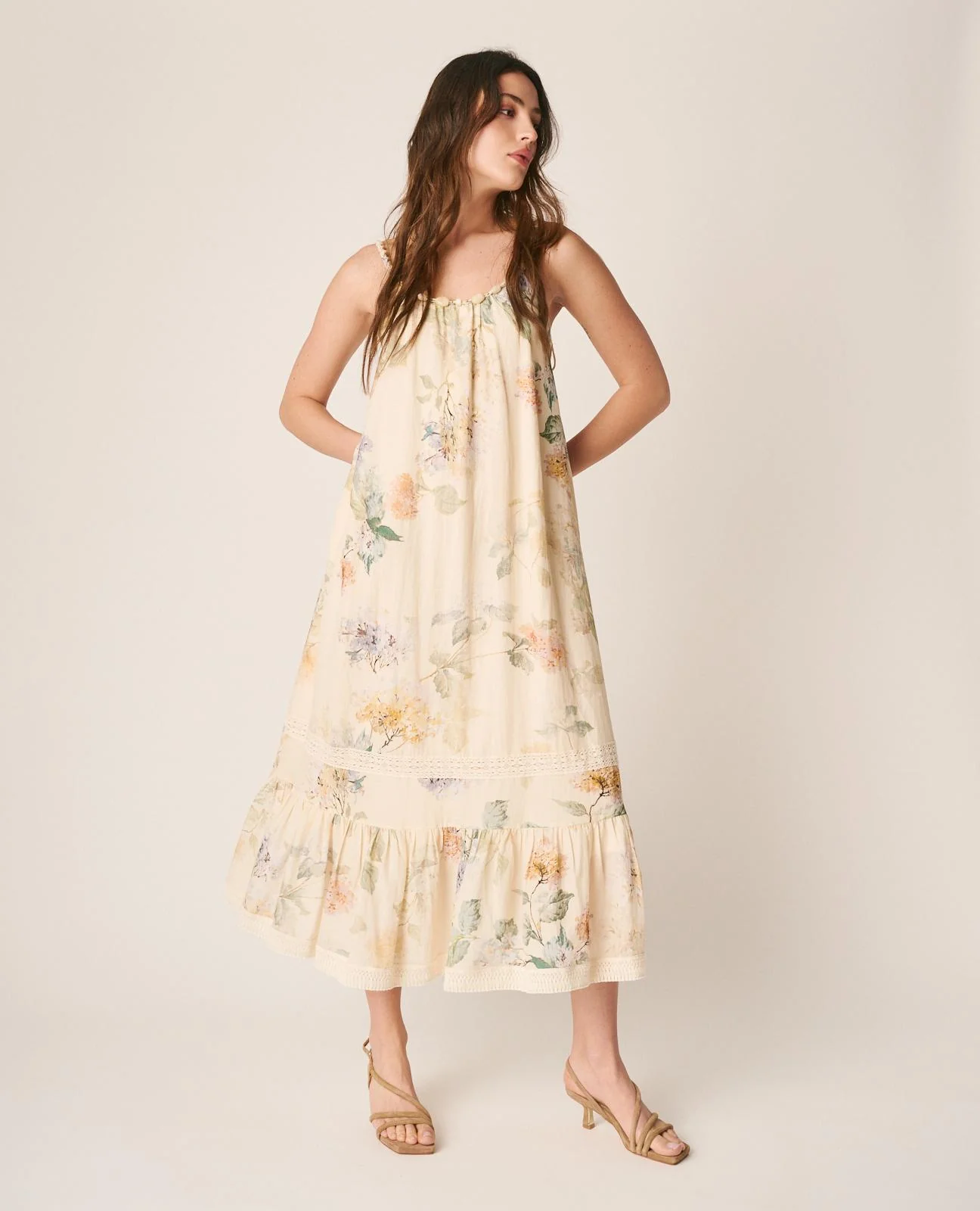 VESTIDO MIDI FLORAL - Image 3