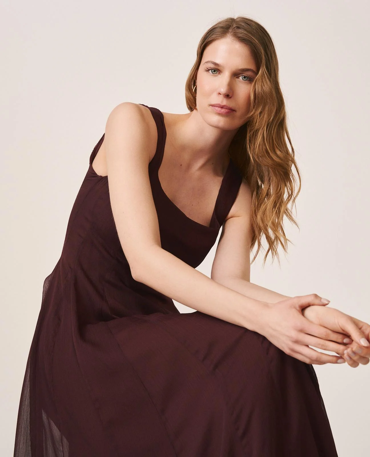 VESTIDO MIDI GASA - Image 5