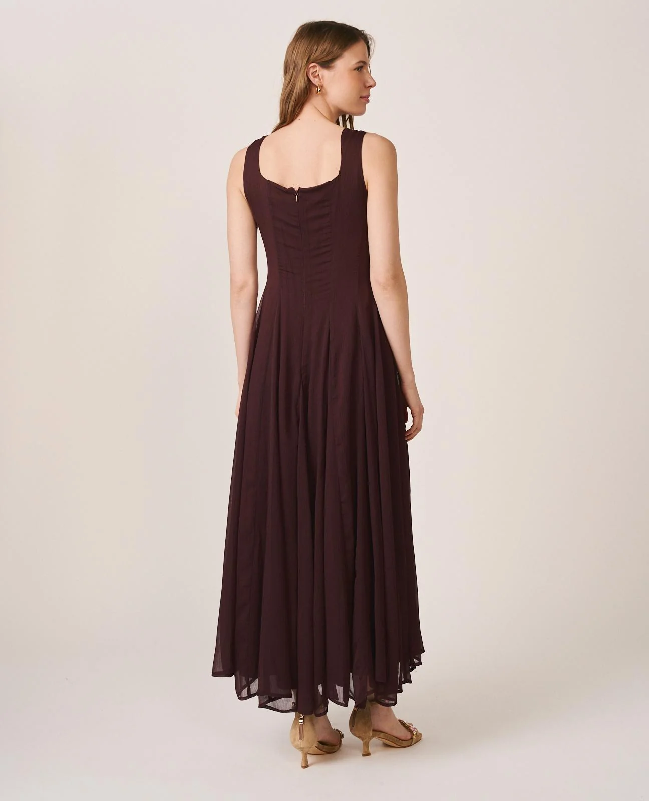 VESTIDO MIDI GASA - Image 8